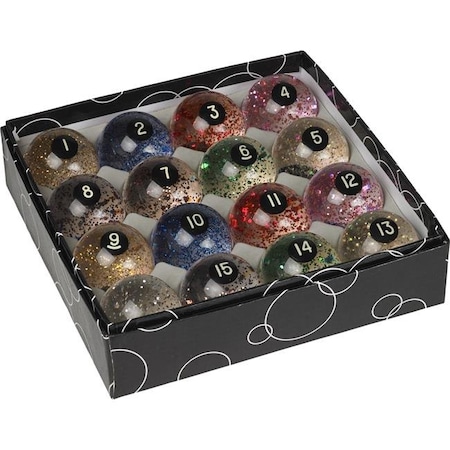 Billiards Accessories Billiards Accessories BBGLR Action Glitter Balls BBGLR